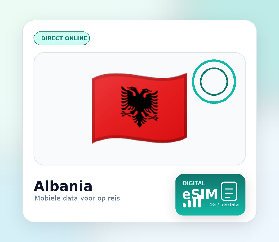 eSIM Albanië
