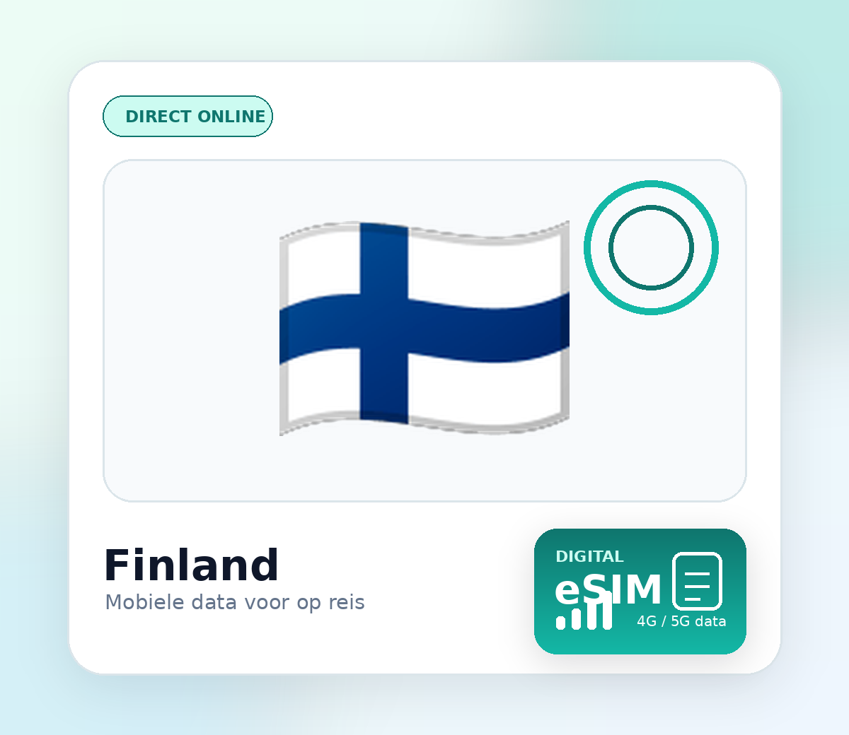 Finland eSIM – mobiel internet op reis