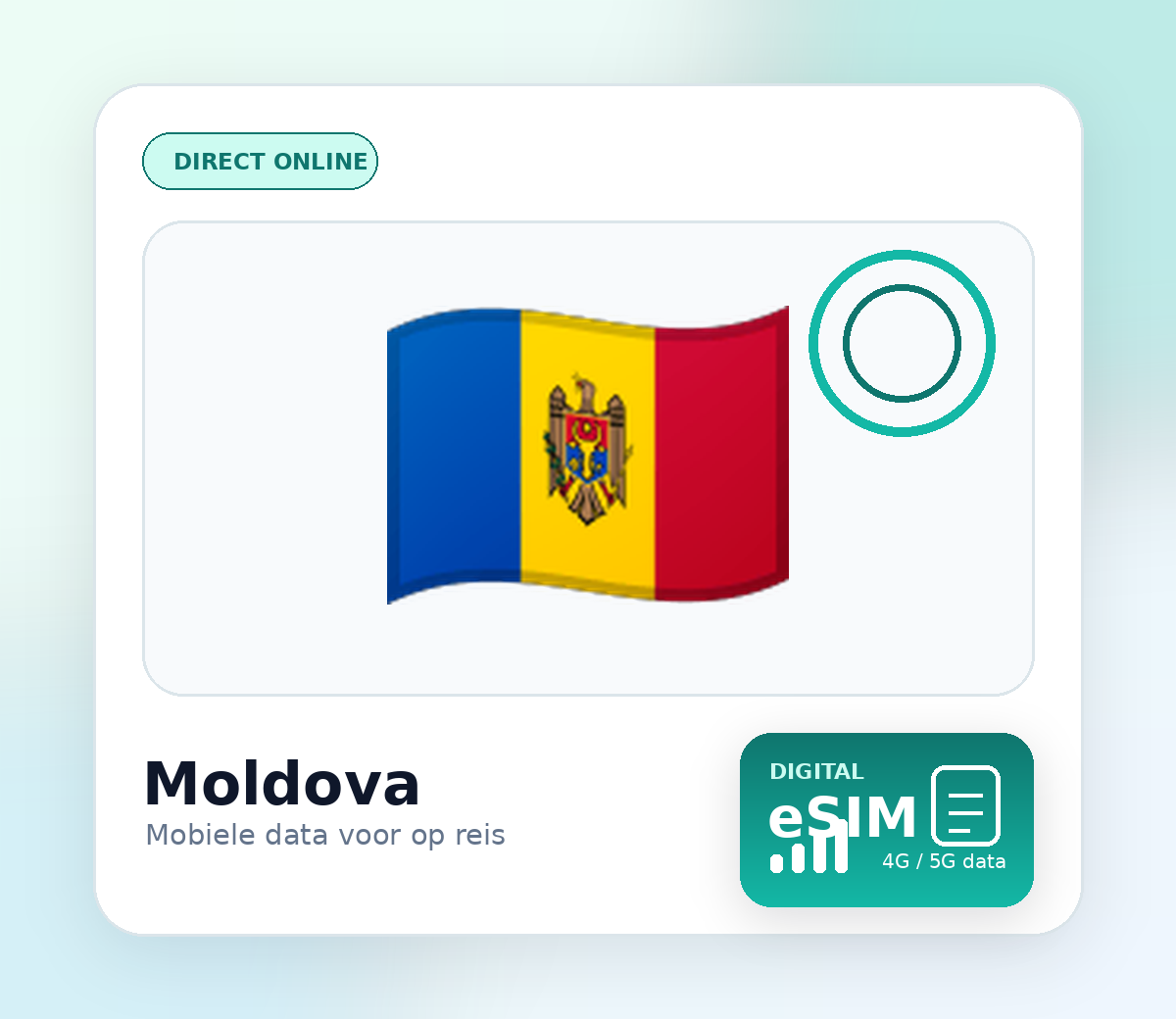 Moldavië eSIM – mobiel internet op reis