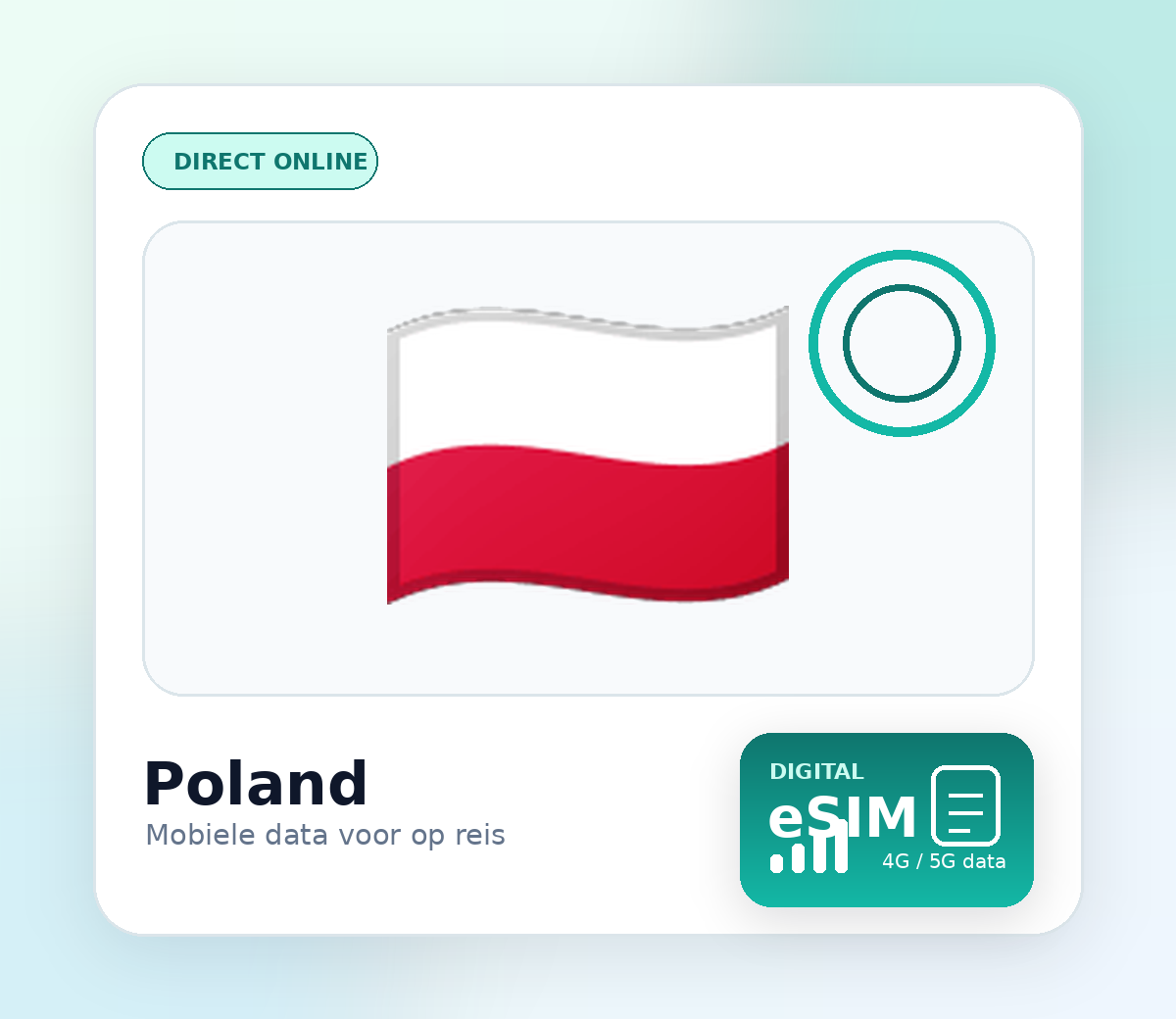 Polen eSIM – mobiel internet op reis