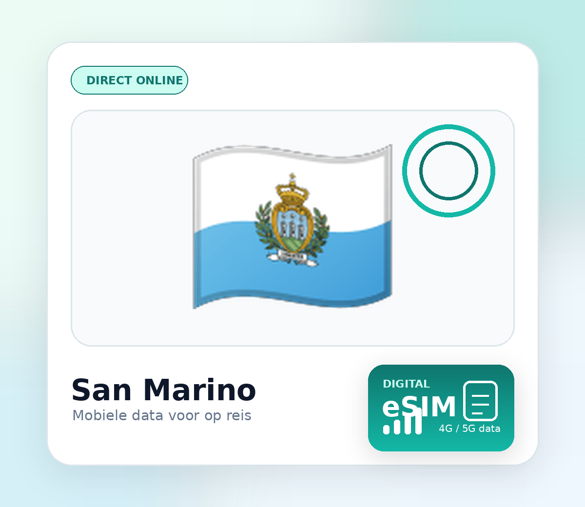 San Marino eSIM – mobiel internet op reis