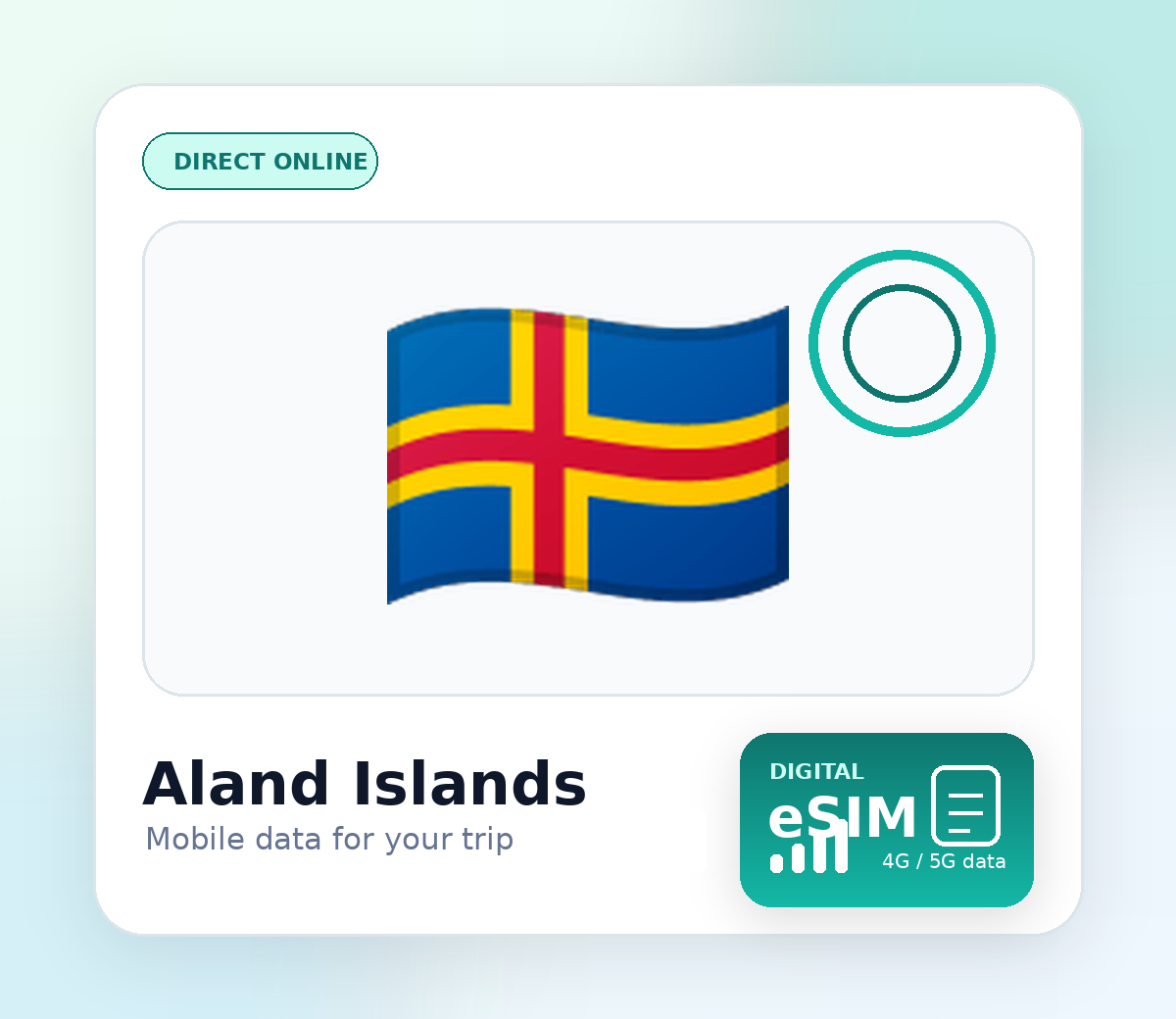 Ålandeilanden eSIM – mobiel internet op reis