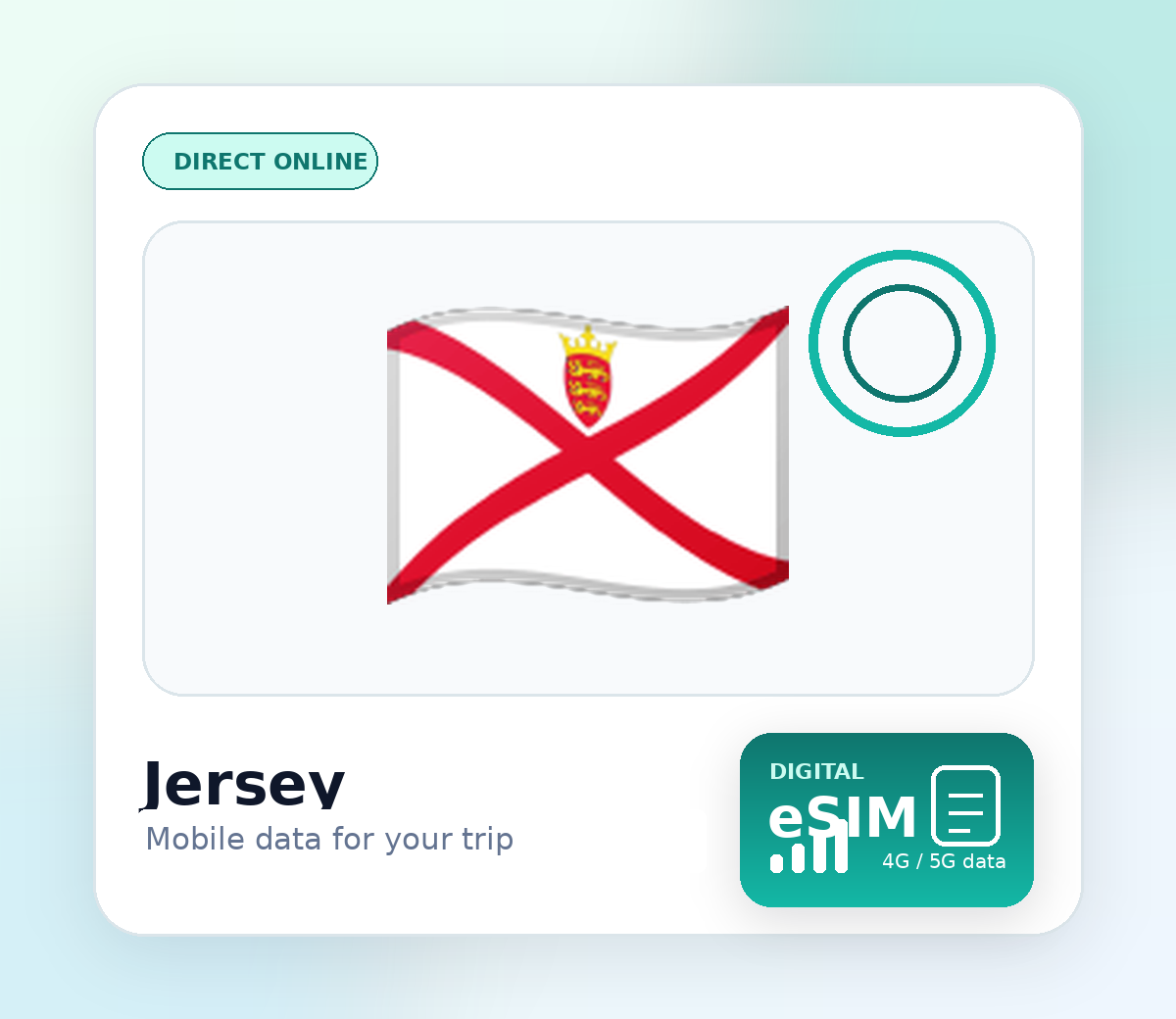 eSIM Jersey
